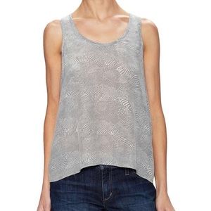Joie silk top Sz Med Color Grey